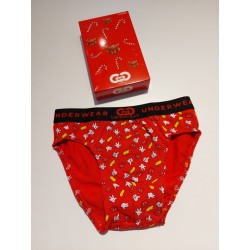 SLIP ROJO MANOS MICKEY