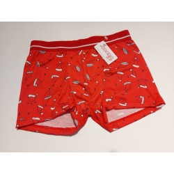 BOXER ROJO GORROS