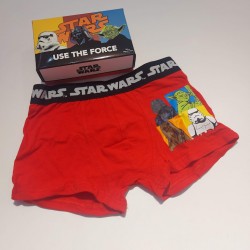 BOXER VERMELL STAR WARS